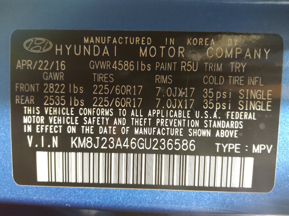 2016 Hyundai Tucson in West Palm Beach, FL 33409 - 18099251 33