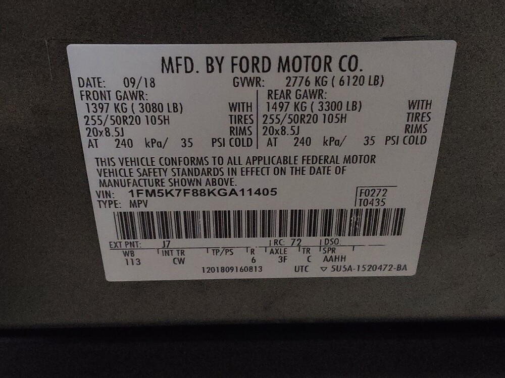 2019 Ford Explorer in Kissimmee, FL 34744 - 18099255 33