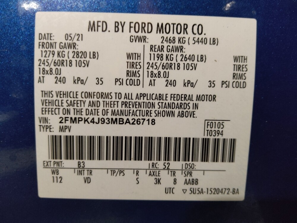 2021 Ford Edge in Gainesville, FL 32609 - 18099256 33