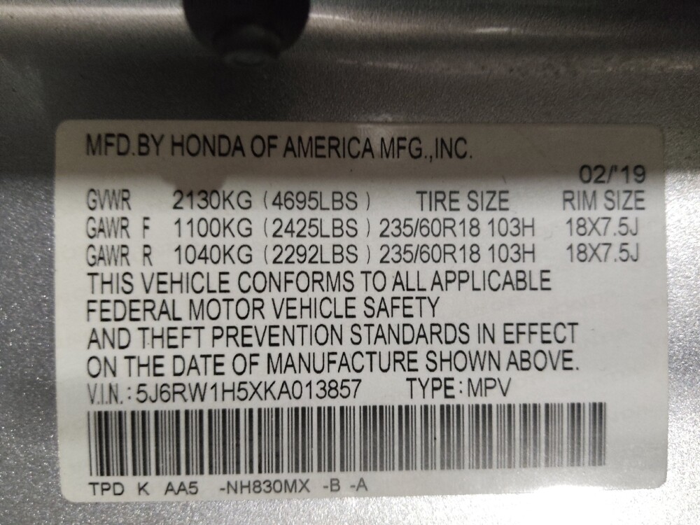 2019 Honda CR-V in Miami, FL 33157 - 18099257 33