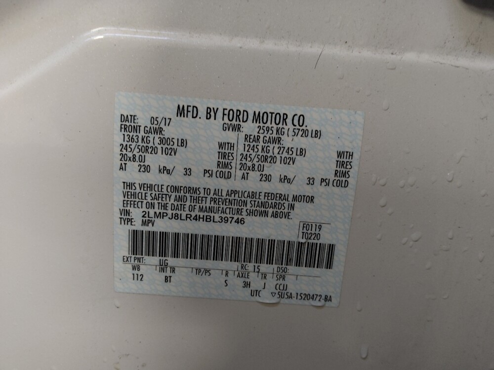 2017 Lincoln MKX in Greensboro, NC 27407 - 18099271 33