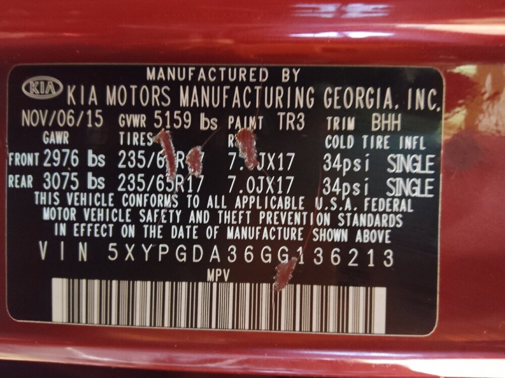 2016 Kia Sorento in Wilmington, NC 28405 - 18099283 33