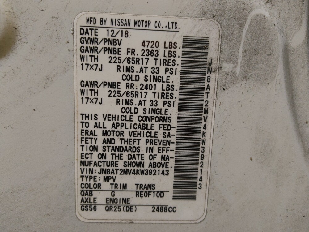 2019 Nissan Rogue in Charlotte, NC 28213 - 18099285 33