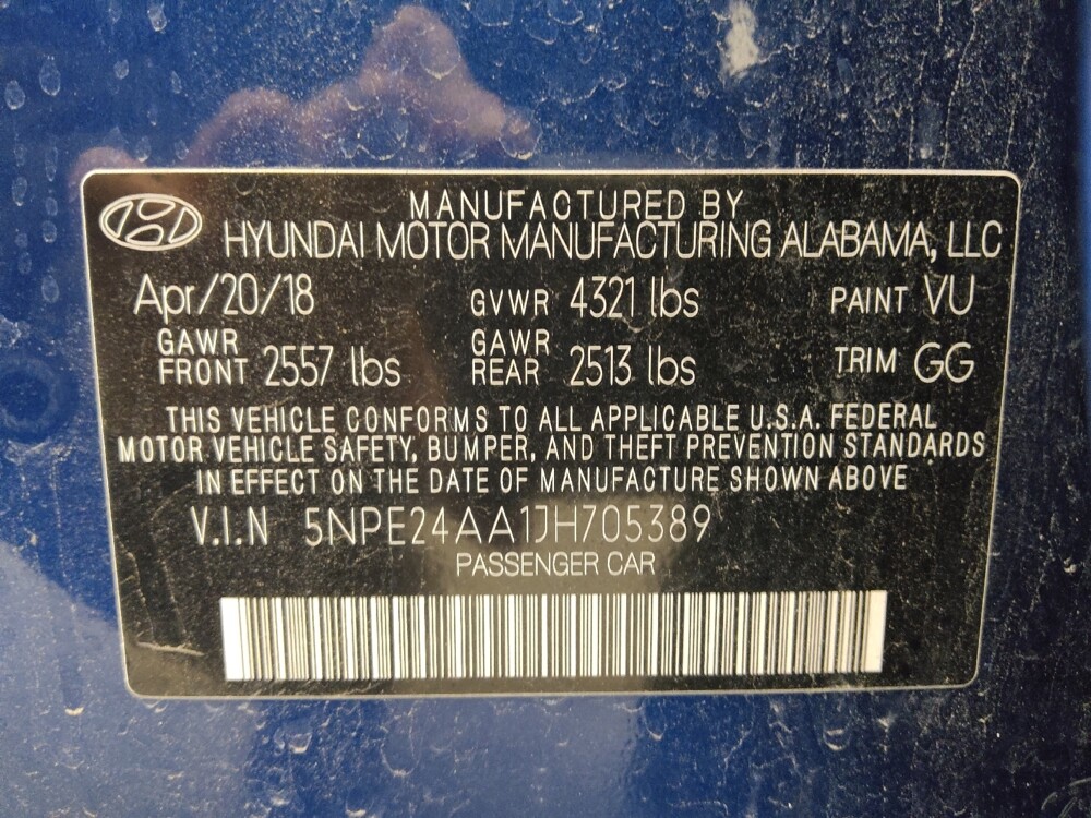 2018 Hyundai Sonata in Colorado Springs, CO 80909 - 18099288 33