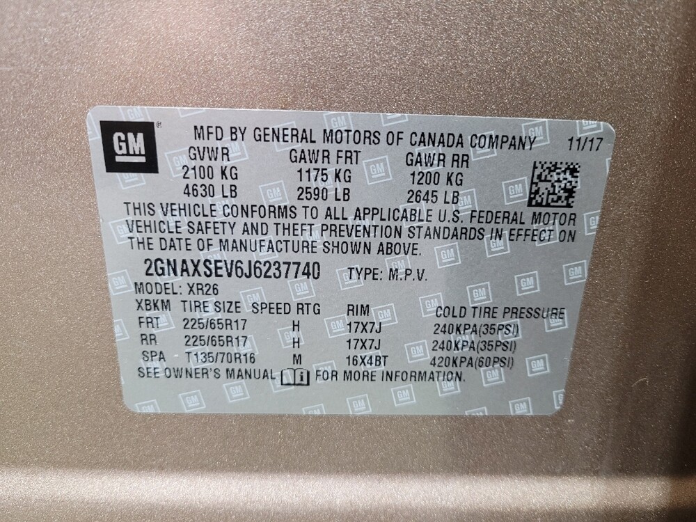 2018 Chevrolet Equinox in Cincinnati, OH 45255 - 18099317 33