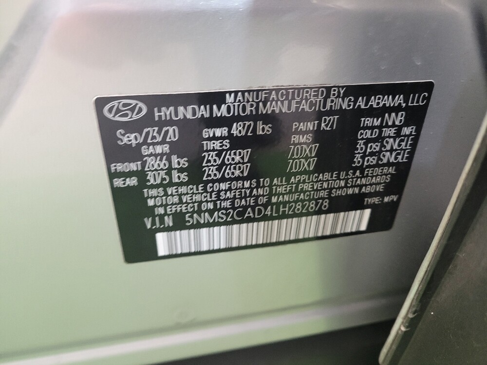 2020 Hyundai Santa Fe in Fairfield, OH 45014 - 18099323 33