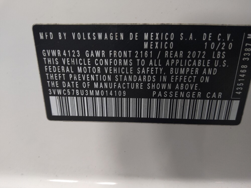 2021 Volkswagen Jetta in Knoxville, TN 37923 - 18099388 33