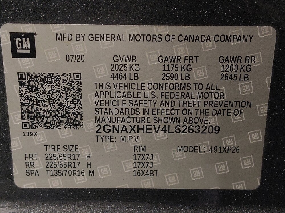 2020 Chevrolet Equinox in Temple, TX 76502 - 18099397 33