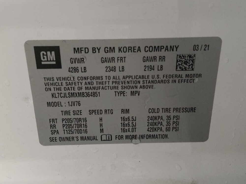 2021 Chevrolet Trax in Winston-Salem, NC 27103 - 18099399 33