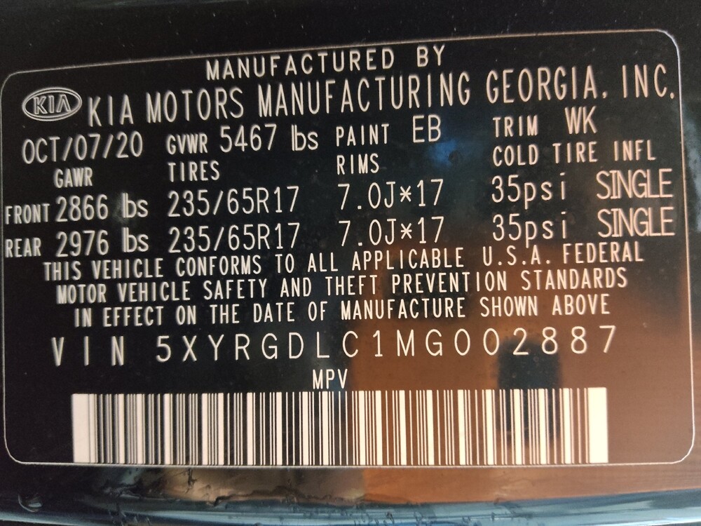 2021 Kia Sorento in Greenville, NC 27834 - 18099400 33