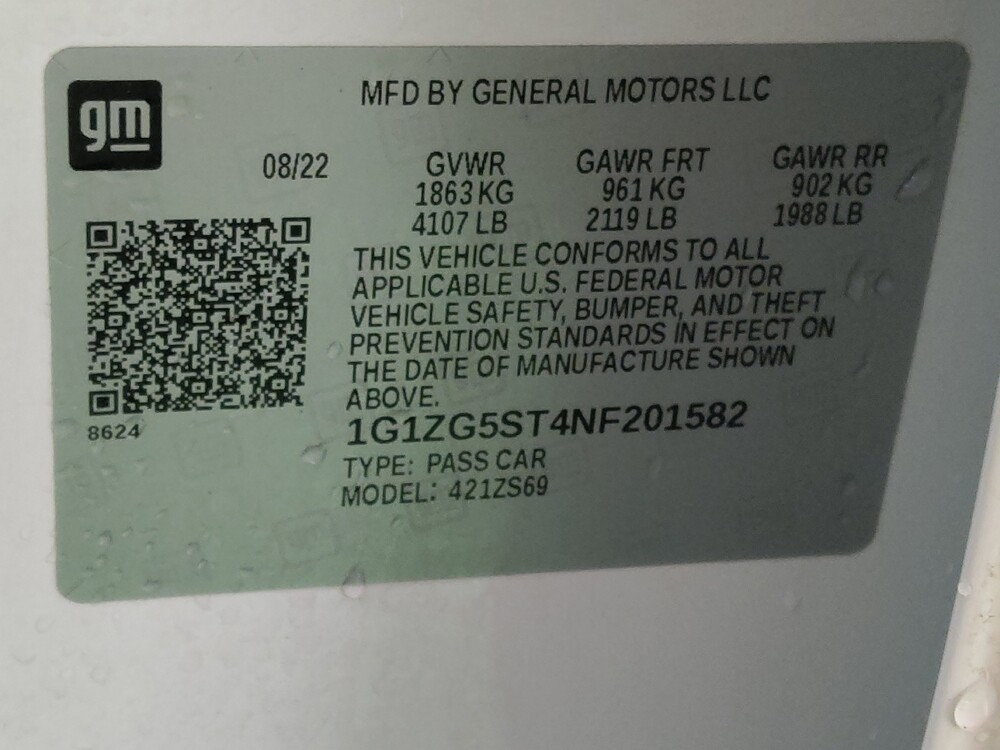 2022 Chevrolet Malibu in Greensboro, NC 27407 - 18099403 33