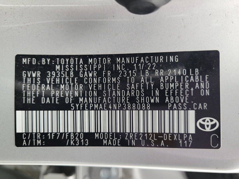 2022 Toyota Corolla in Greensboro, NC 27407 - 18099404 33