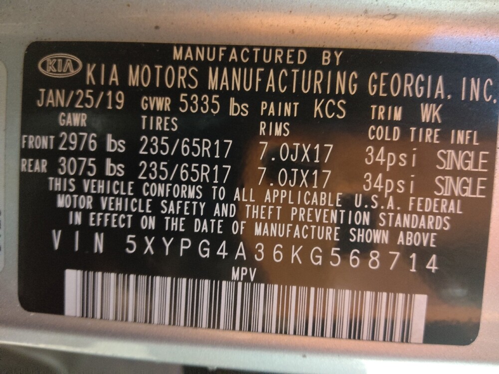 2019 Kia Sorento in Greensboro, NC 27407 - 18099409 33