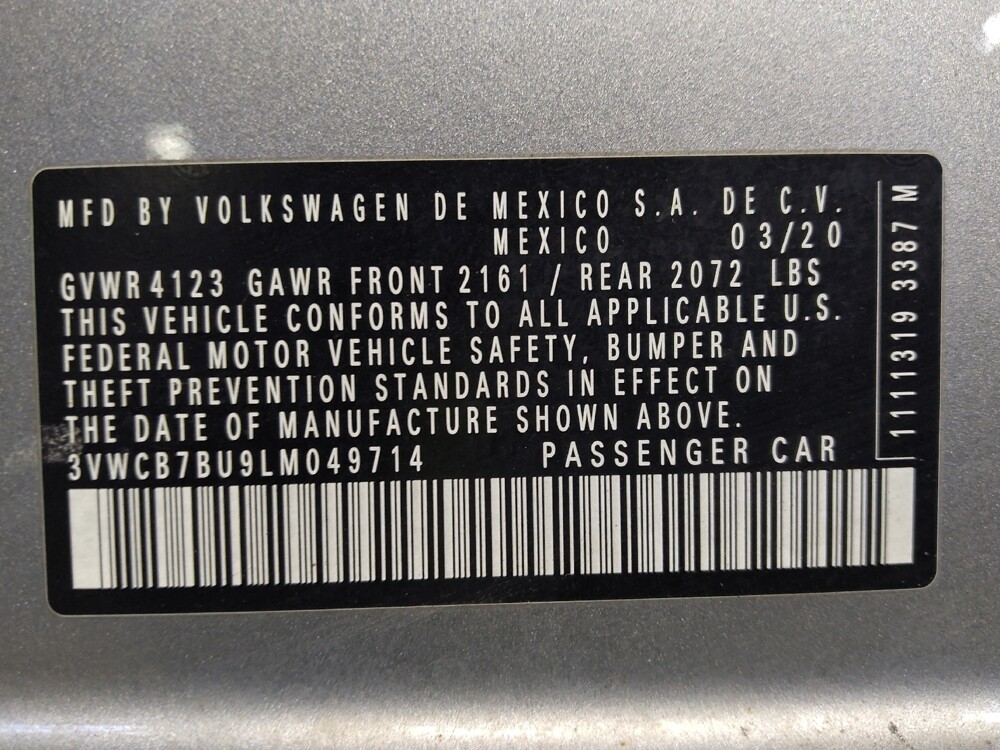 2020 Volkswagen Jetta in Tampa, FL 33612 - 18099424 33