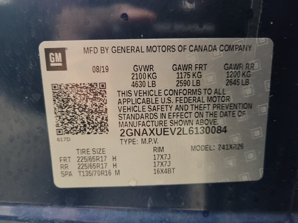 2020 Chevrolet Equinox in Taylor, MI 48180 - 18099444 33