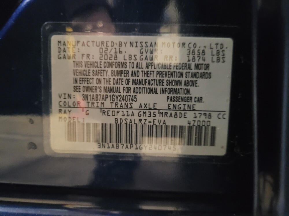 2016 Nissan Sentra in Laurel, MD 20724 - 18099448 33