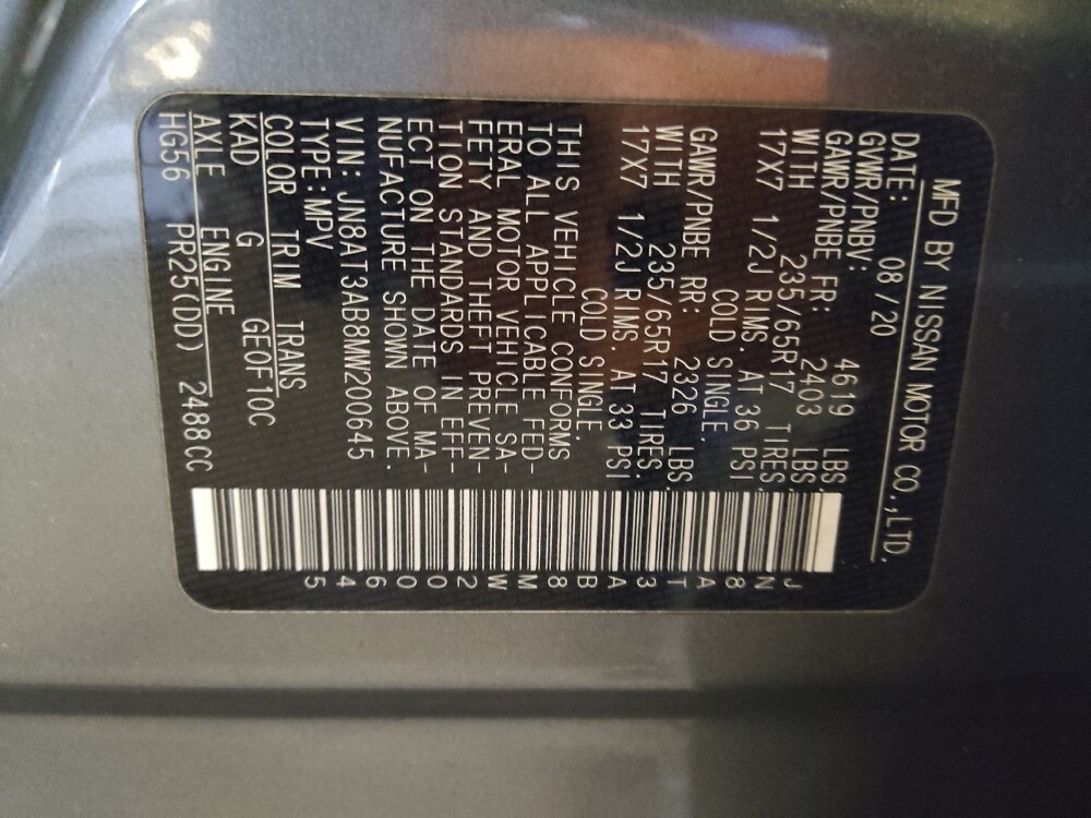 2021 Nissan Rogue in Greenville, SC 29607 - 18099460 33