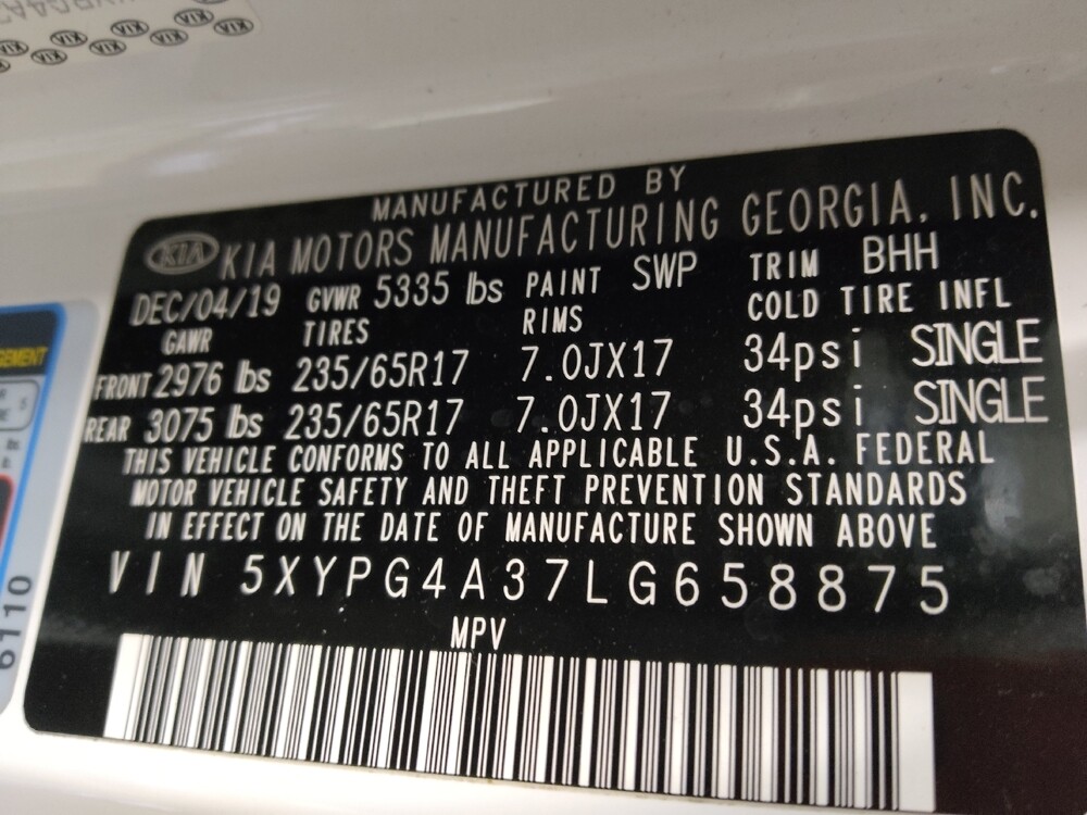 2020 Kia Sorento in Conway, SC 29526 - 18099462 33