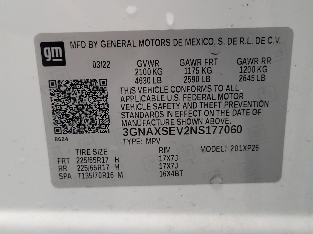 2022 Chevrolet Equinox in Downey, CA 90241 - 18099469 33