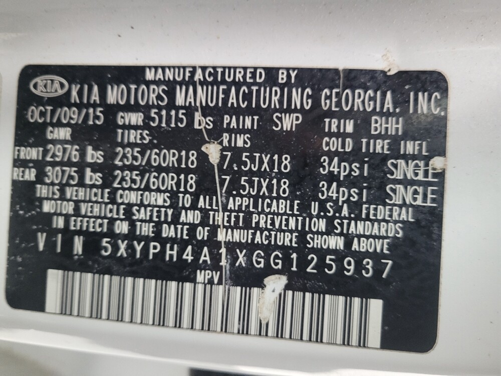 2016 Kia Sorento in Antioch, TN 37013 - 18099500 33