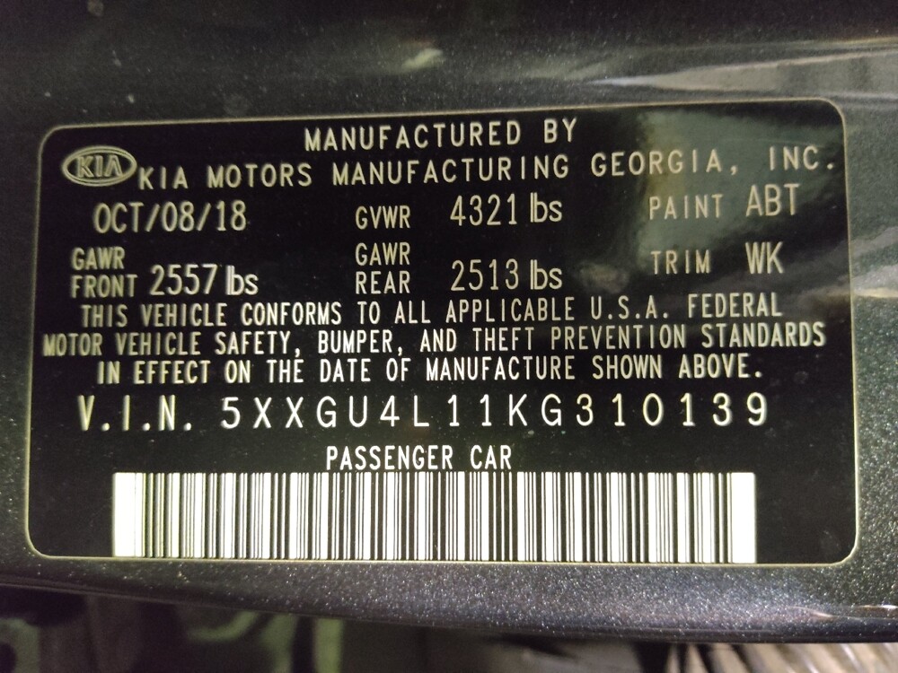 2019 Kia Optima in Macon, GA 31210 - 18099517 33