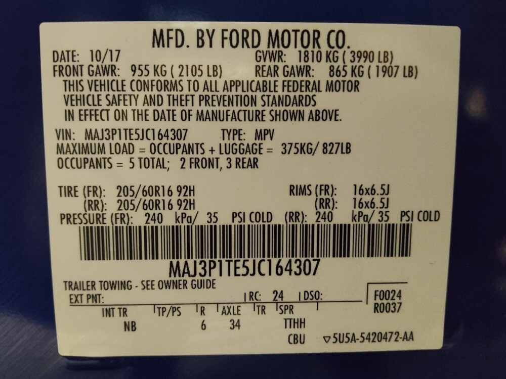 2018 Ford EcoSport in Lakeland, FL 33815 - 18099518 33