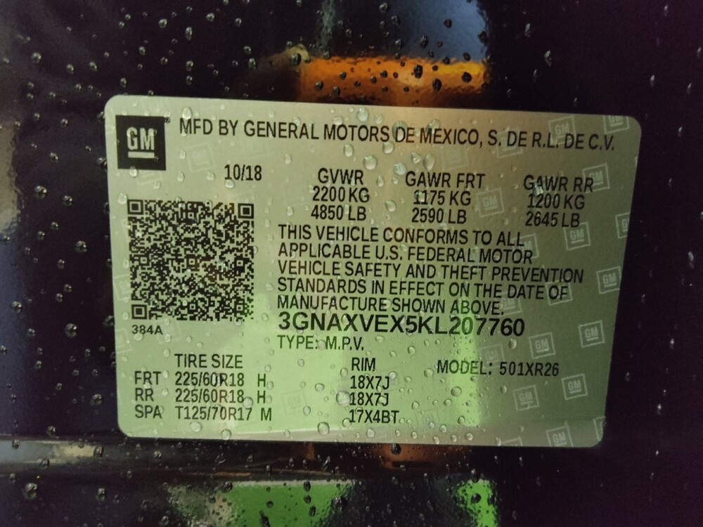 2019 Chevrolet Equinox in Conway, SC 29526 - 18099525 33