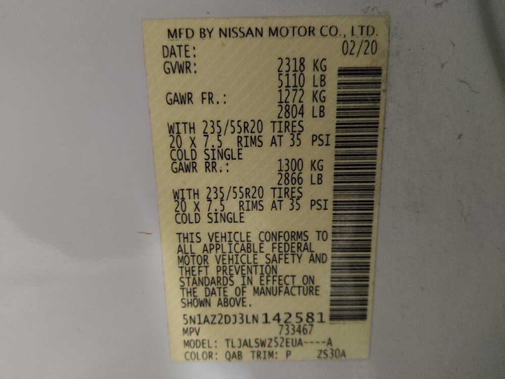 2020 Nissan Murano in Kissimmee, FL 34744 - 18099528 33