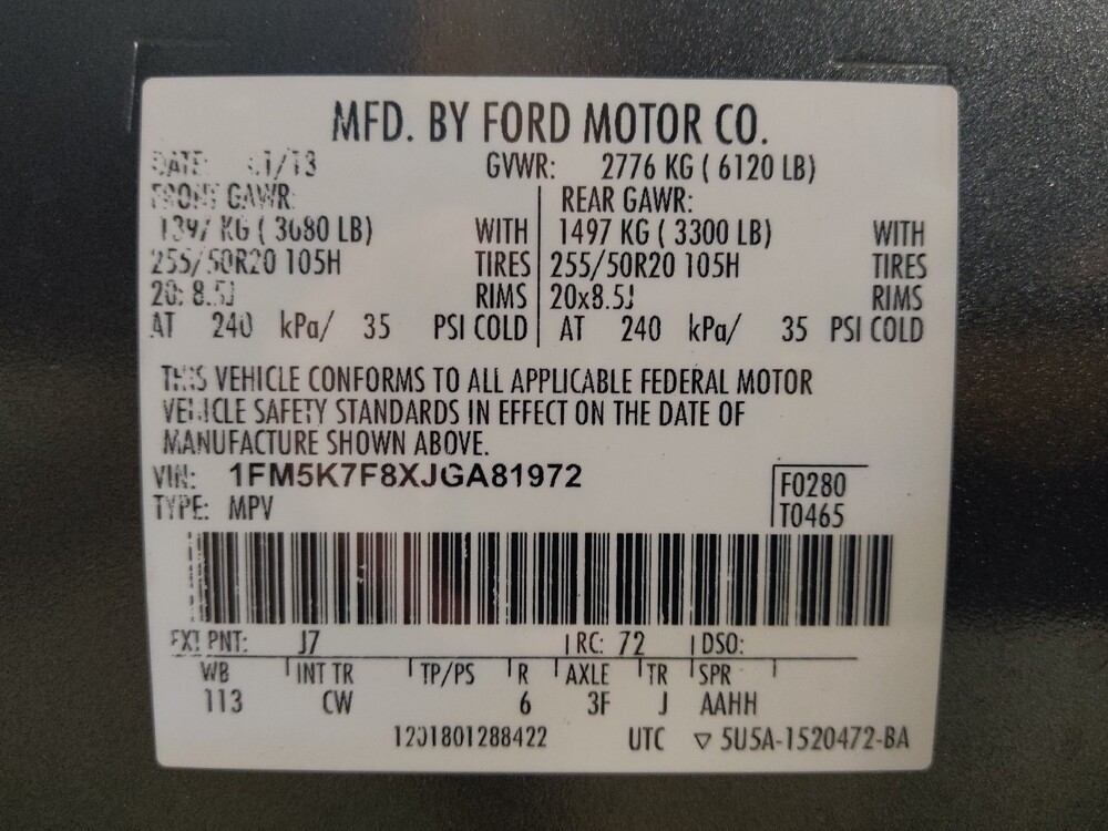 2018 Ford Explorer in Kissimmee, FL 34744 - 18099531 33