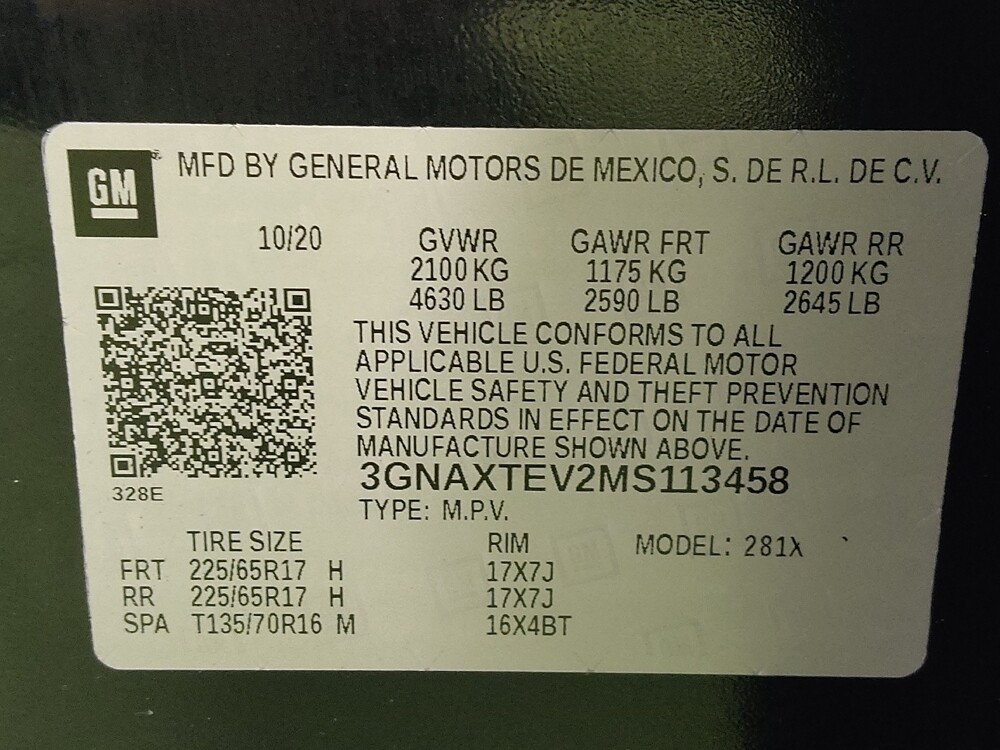 2021 Chevrolet Equinox in Baton Rouge, LA 70816 - 18099536 33