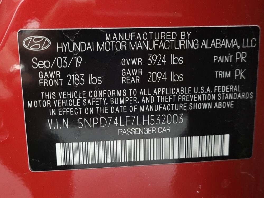 2020 Hyundai Elantra in West Palm Beach, FL 33409 - 18099541 33