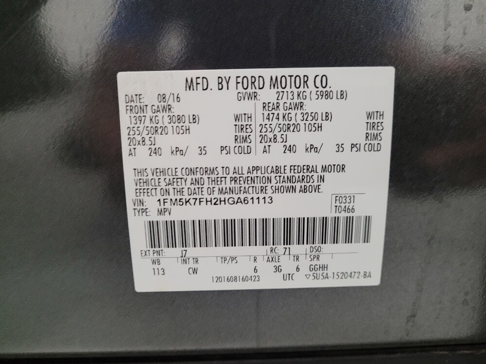 2017 Ford Explorer in El Cajon, CA 92020 - 18099593 33