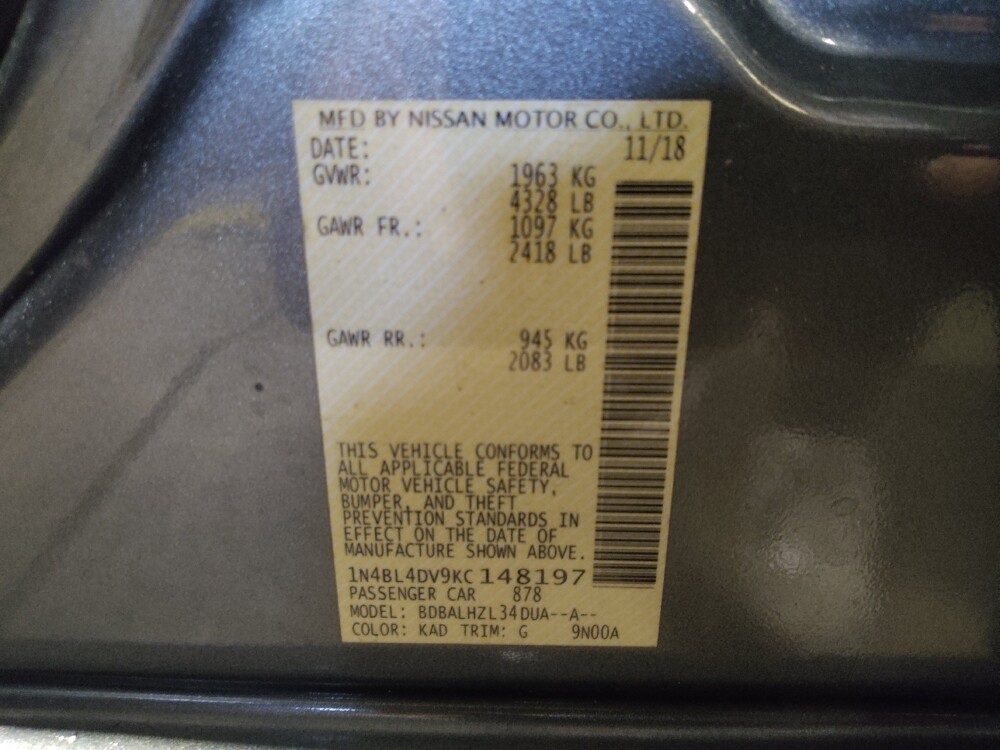 2019 Nissan Altima in Pensacola, FL 32505 - 18099621 33