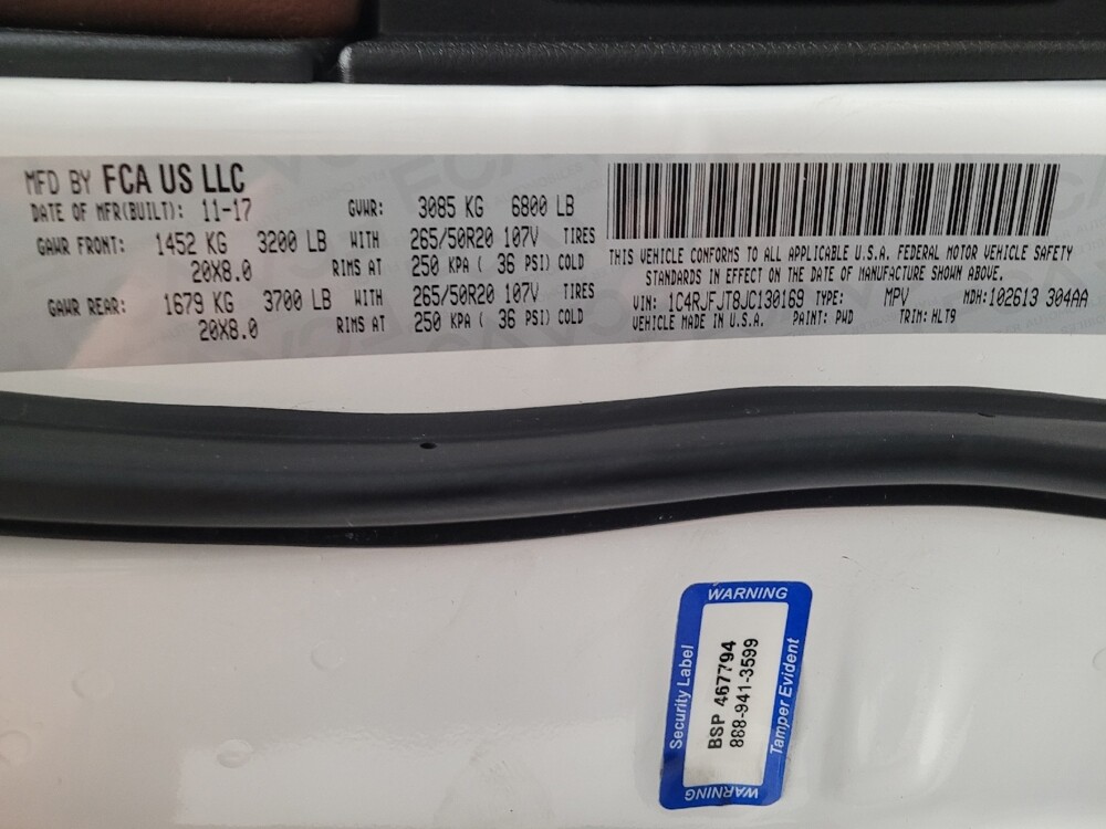 2018 Jeep Grand Cherokee in Riverside, CA 92504 - 18099625 33