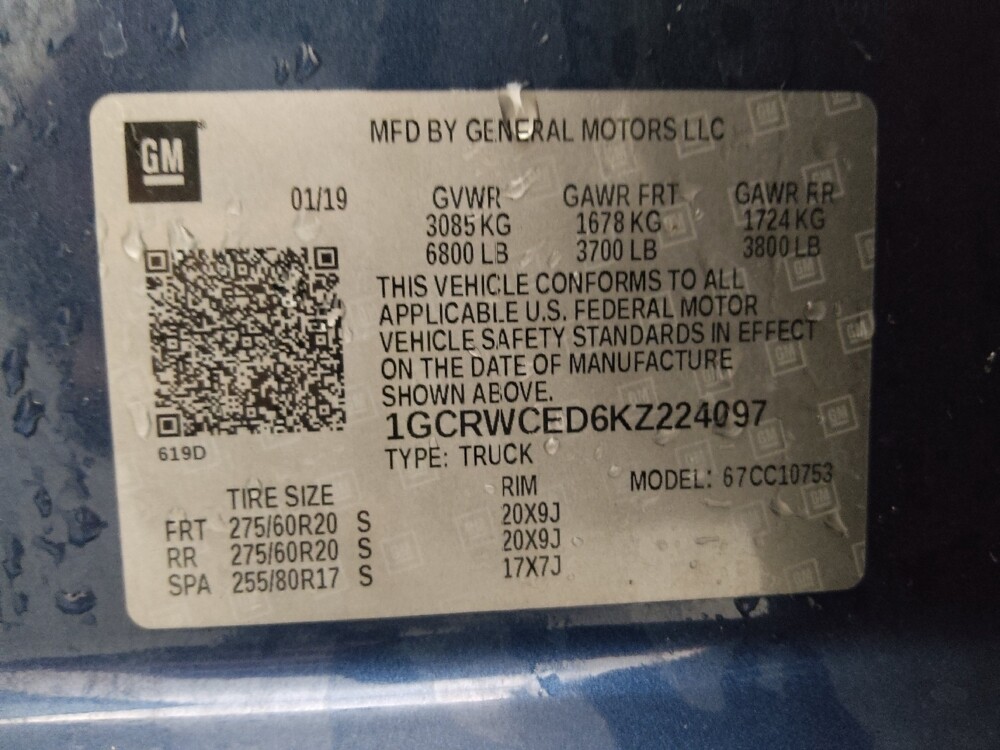 2019 Chevrolet Silverado 1500 in Fort Myers, FL 33907 - 18099648 33