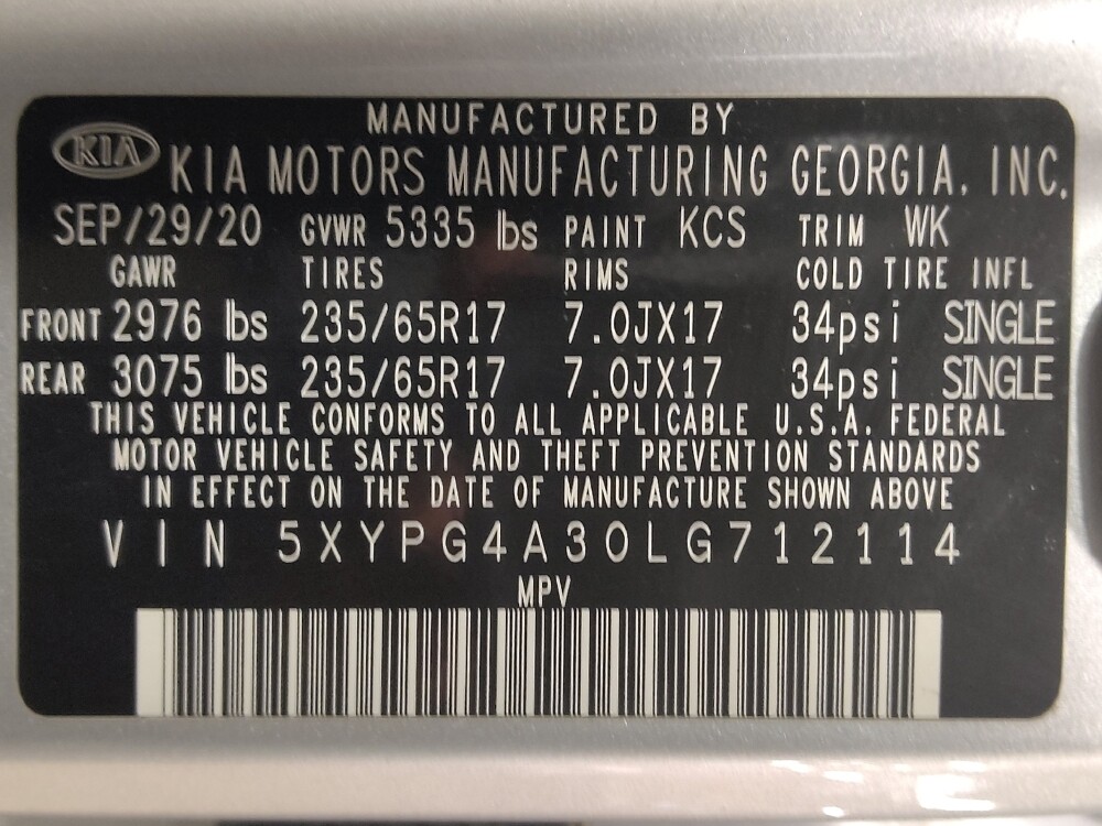 2020 Kia Sorento in Arlington, TX 76011 - 18099649 33