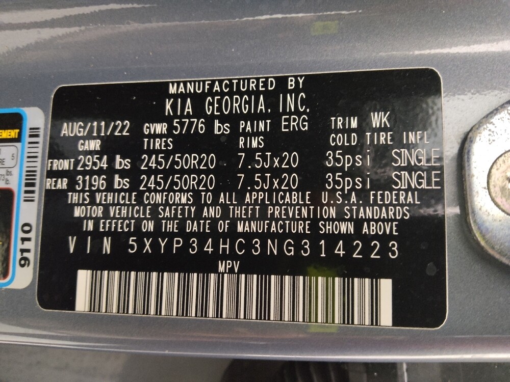 2022 Kia Telluride in Tallahassee, FL 32304 - 18099654 33