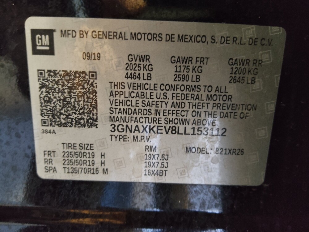 2020 Chevrolet Equinox in Sanford, FL 32773 - 18099673 33