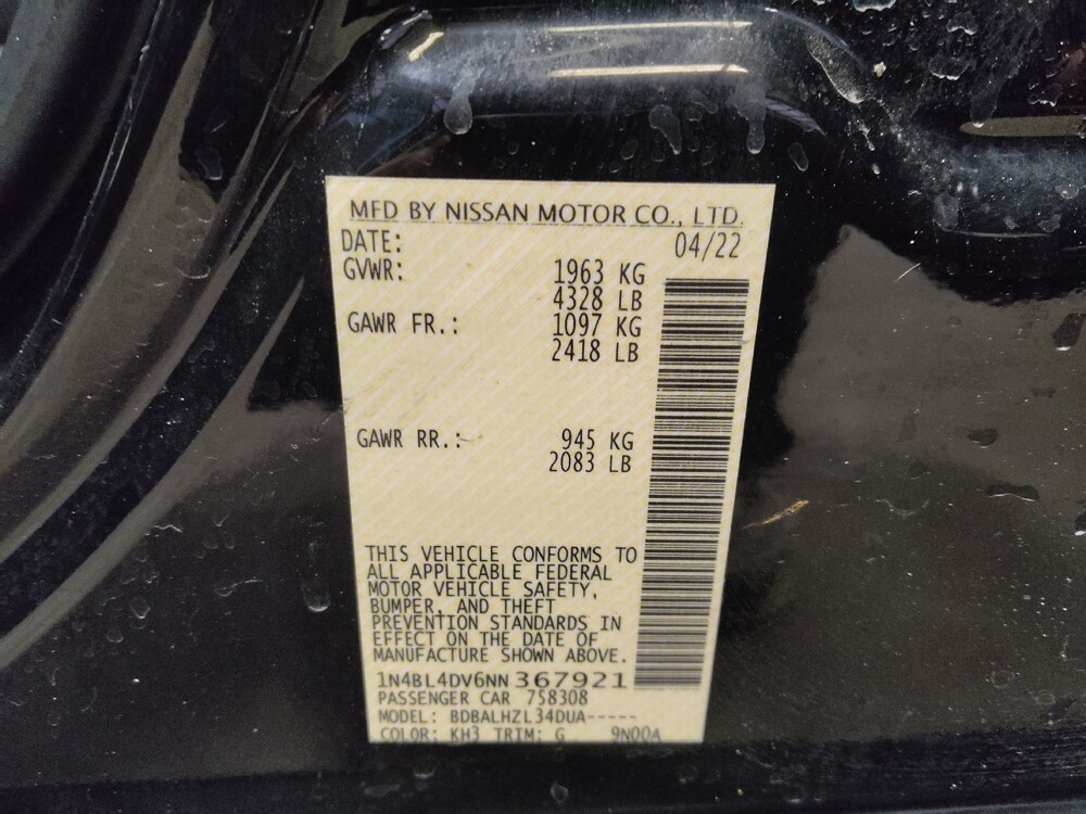 2022 Nissan Altima in Jacksonville, FL 32210 - 18099681 33