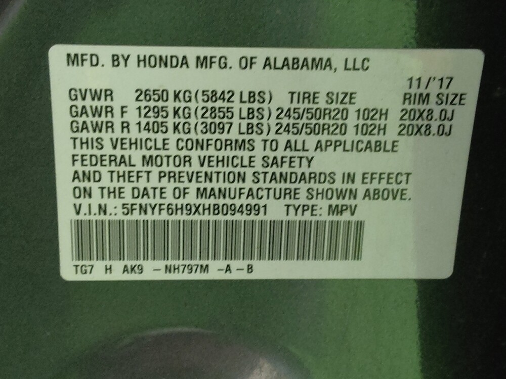 2017 Honda Pilot in Raleigh, NC 27604 - 18099701 33