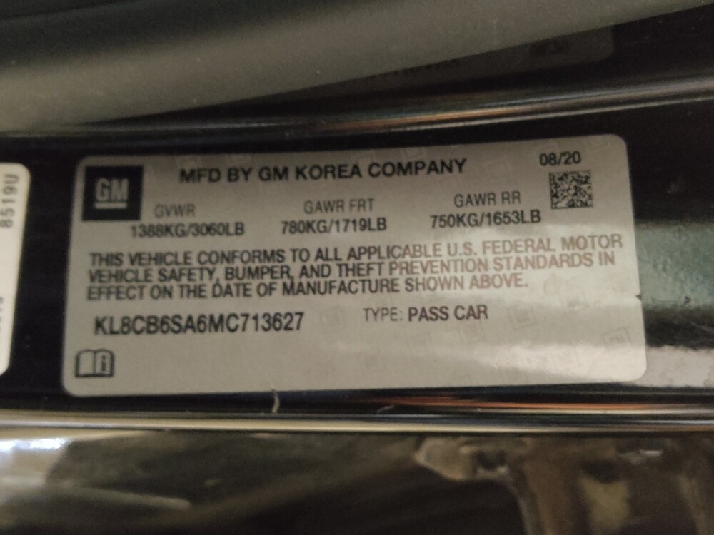 2021 Chevrolet Spark in Salem, VA 24153 - 18099702 33