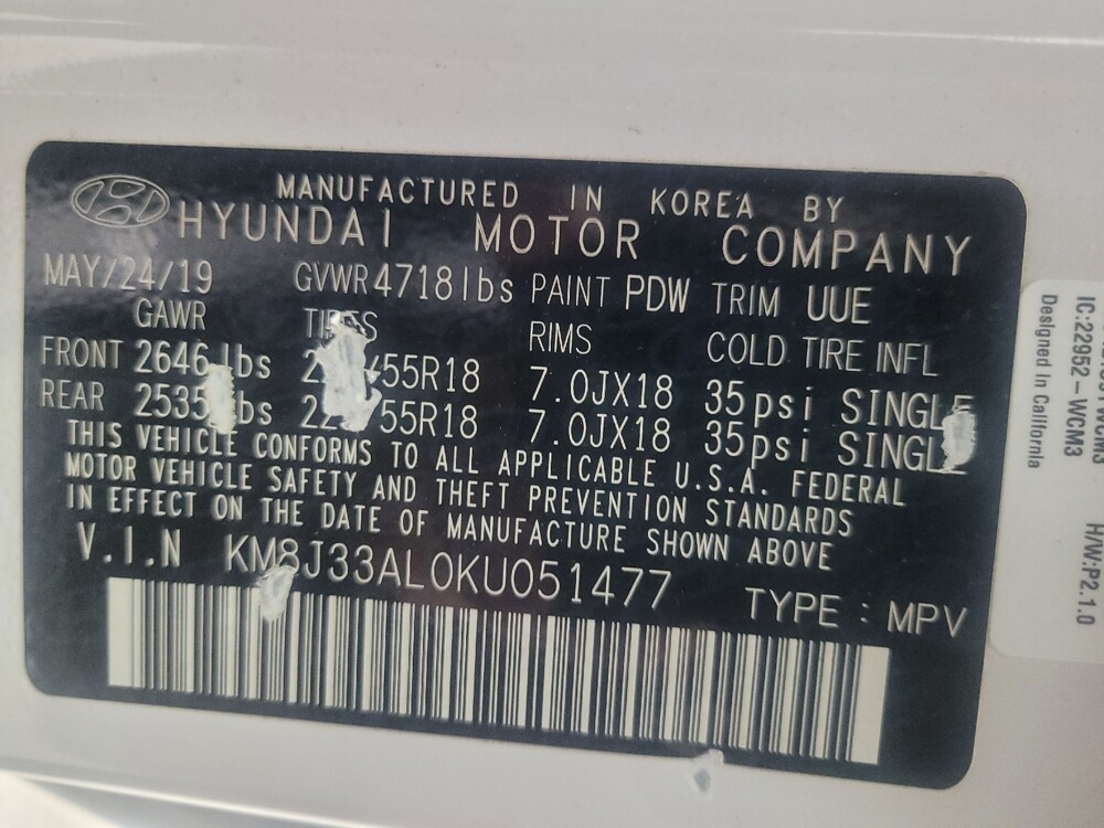 2019 Hyundai Tucson in Huntsville, AL 35816 - 18099727 33