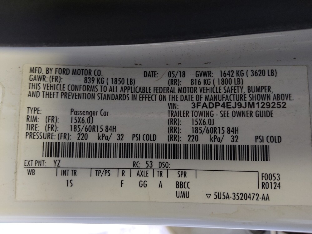 2018 Ford Fiesta in Corpus Christi, TX 78412 - 18099739 33