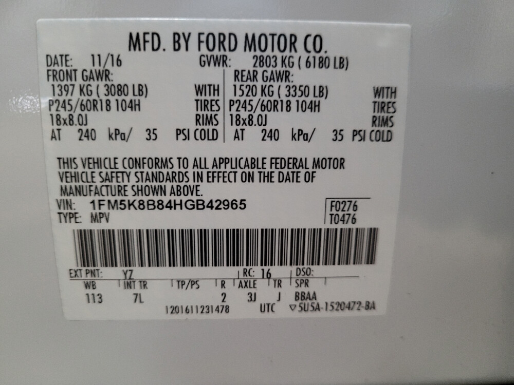 2017 Ford Explorer in Owings Mills, MD 21117 - 18099753 33