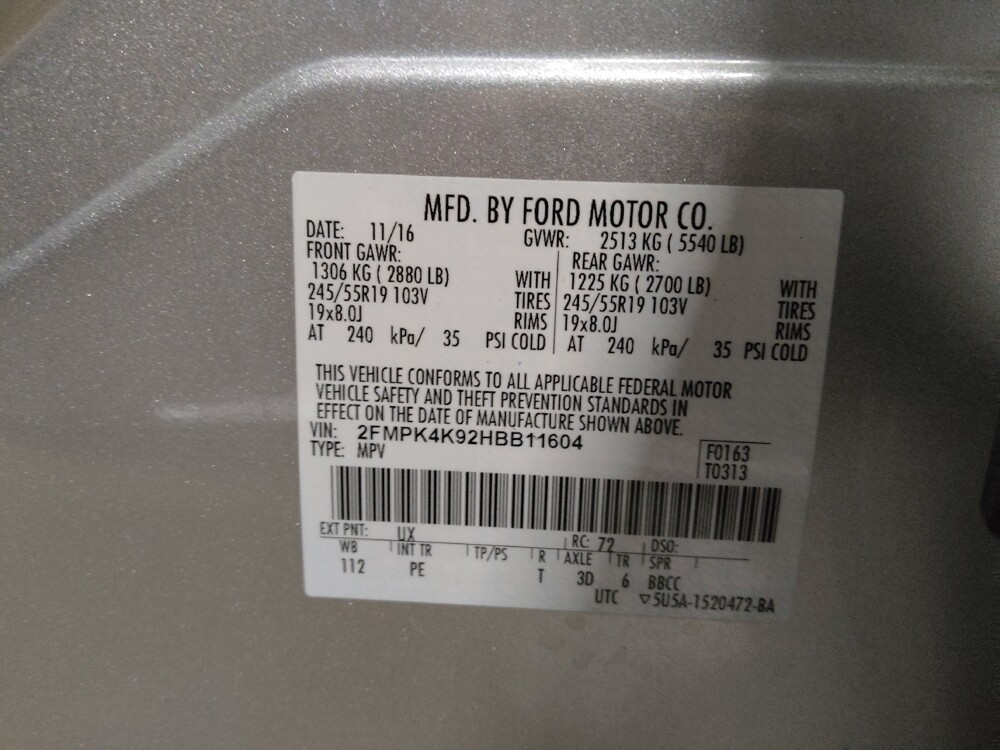 2017 Ford Edge in Newport News, VA 23601 - 18099756 33