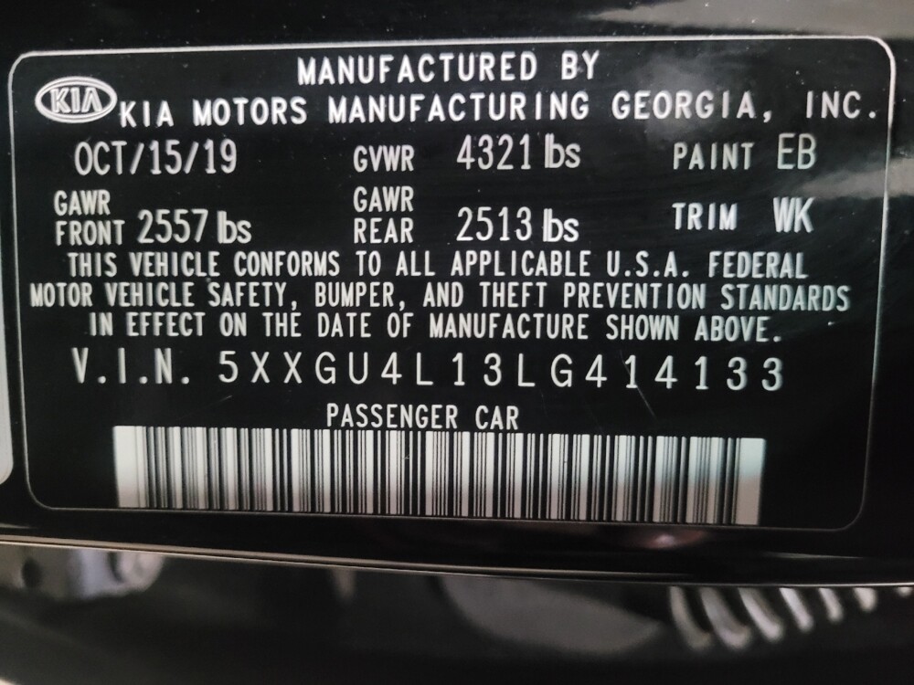 2020 Kia Optima in Pittsburgh, PA 15236 - 18099765 33