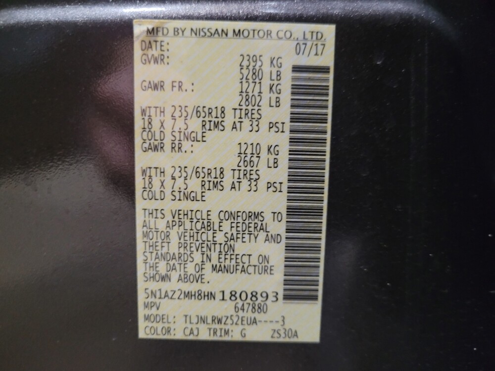 2017 Nissan Murano in Chesapeake, VA 23320 - 18099771 33