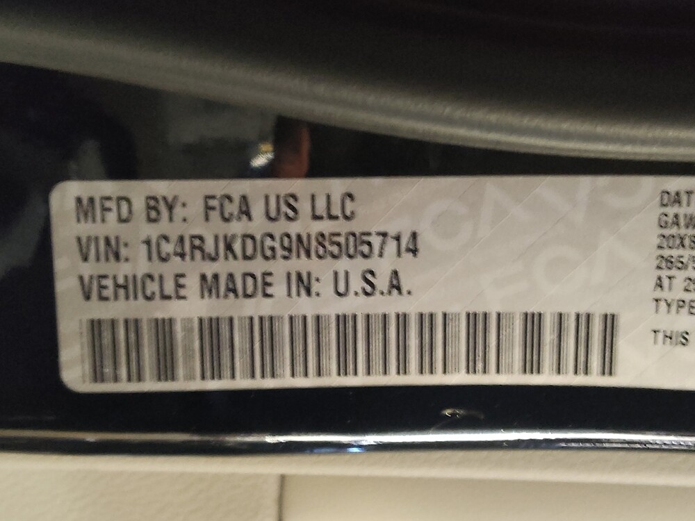 2022 Jeep Grand Cherokee L in Pensacola, FL 32505 - 18099781 33