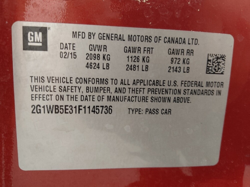 2015 Chevrolet Impala in Mobile, AL 36606 - 18099782 33