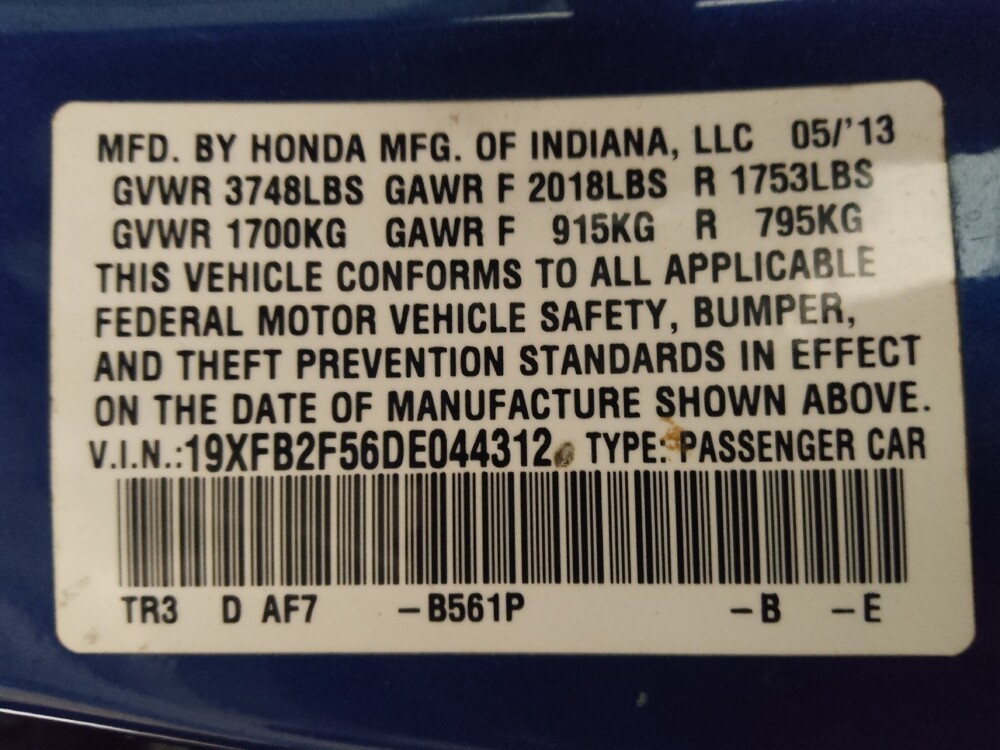 2013 Honda Civic in Jacksonville, FL 32225 - 18099787 33